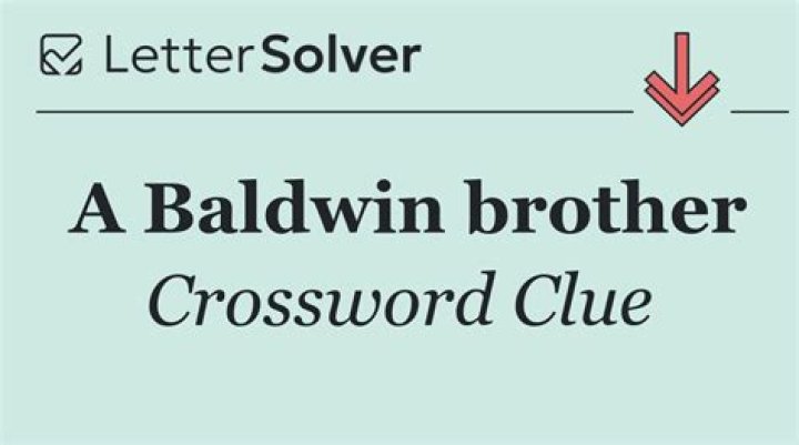 A Baldwin brother Crossword Clue