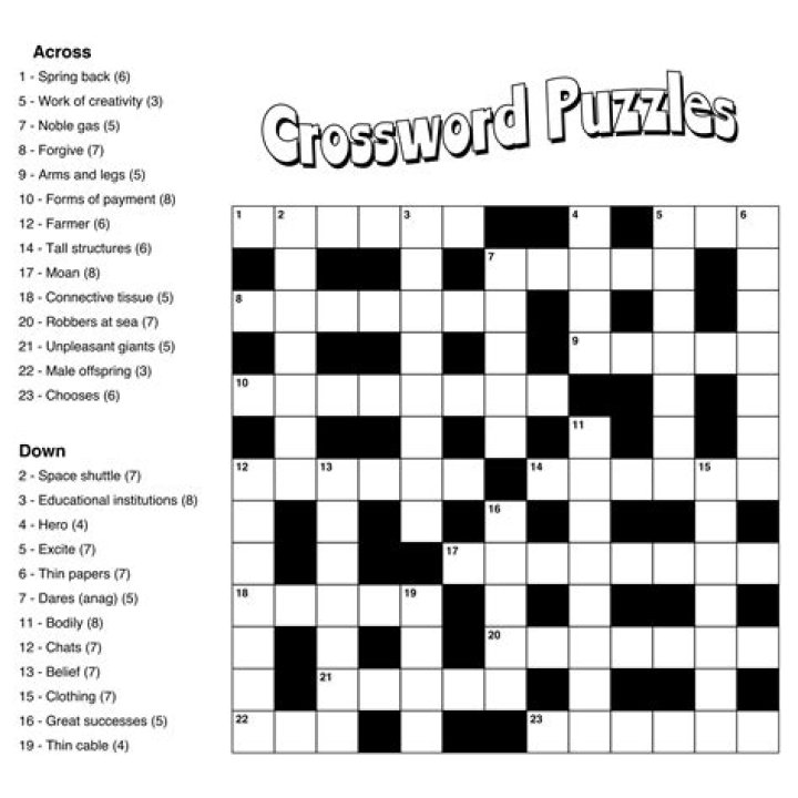Activity for some pen pals Crossword Clue