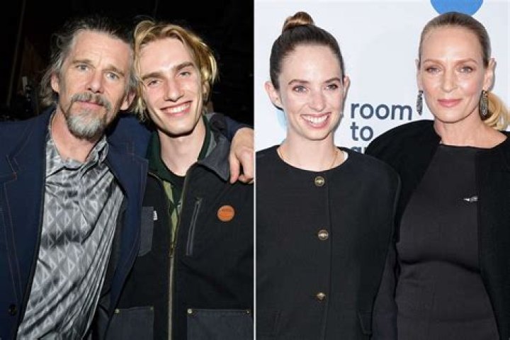 Actress Thurman who has two kids with ex Ethan Hawke