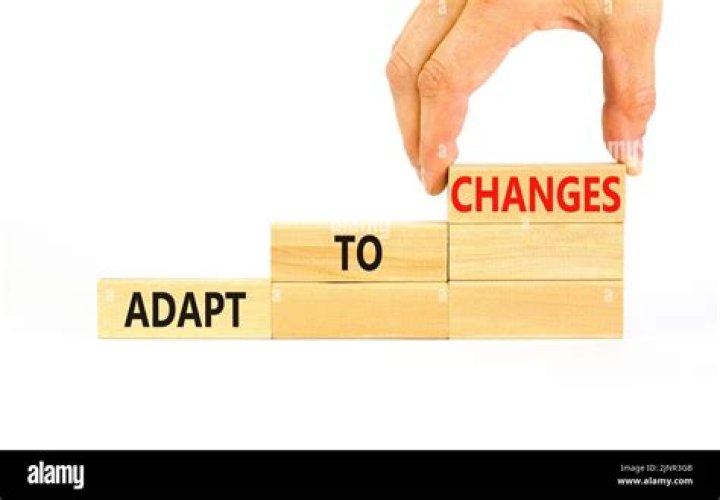 Adjust to changes
