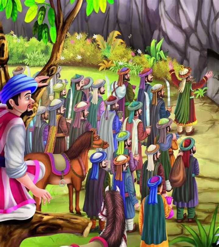 ___ and the Forty Thieves: 2 wds.