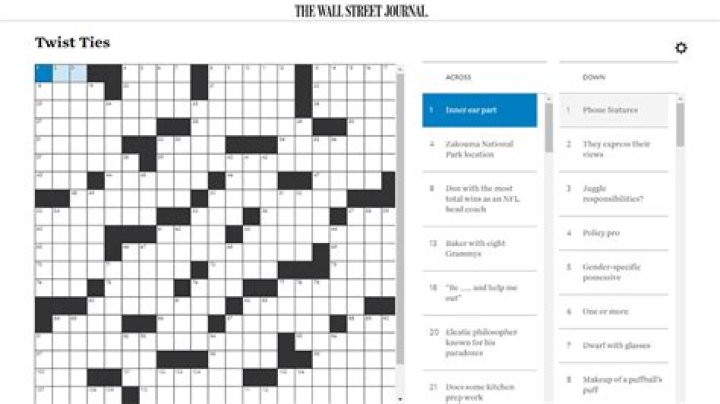 Answers for Wall Street Mitigate WSJ Crossword Clue