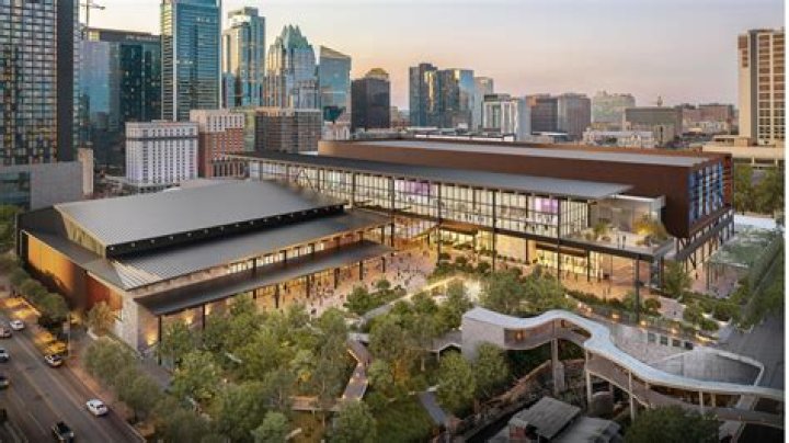 Big event at a convention center for short
