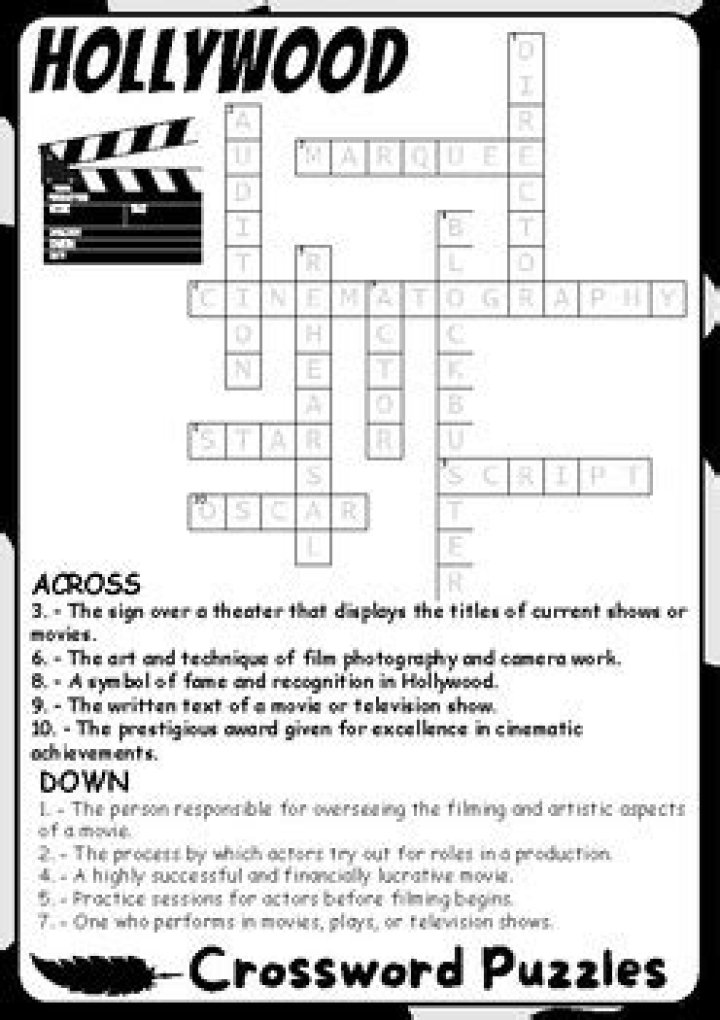 Bo of Hollywood Crossword Clue Universal