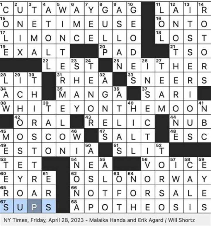 Buzzkill's response while playing Would You Rather NYT Crossword Clue