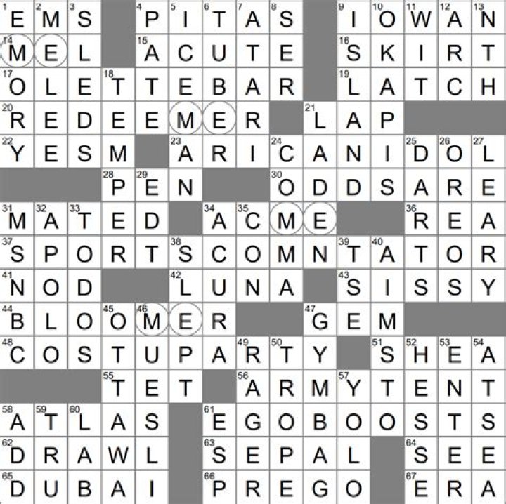 “Carpe diem” acronym Wall Street Crossword Clue, WSJ Answer