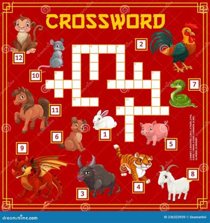 Chinese zodiac animal Crossword Clue