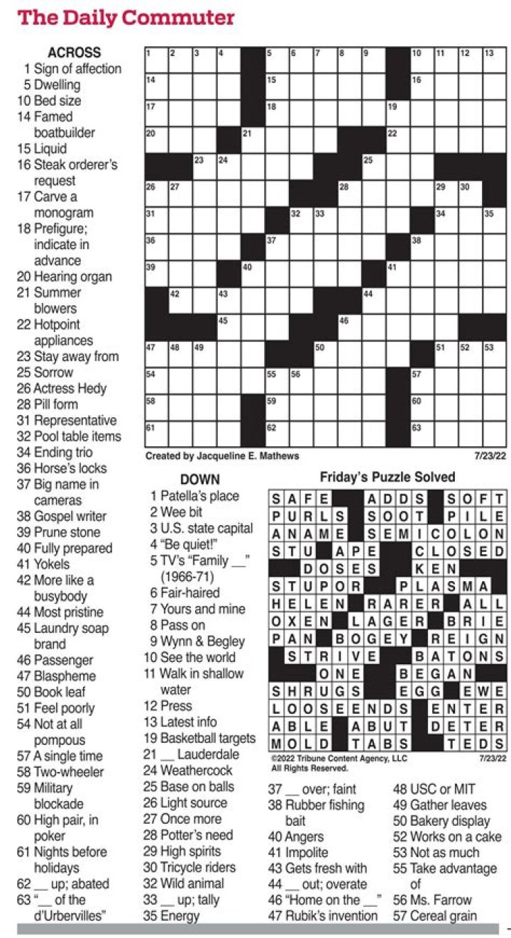 Don't decide right away 7 Letters Daily Commuter Crossword Puzzle Answers