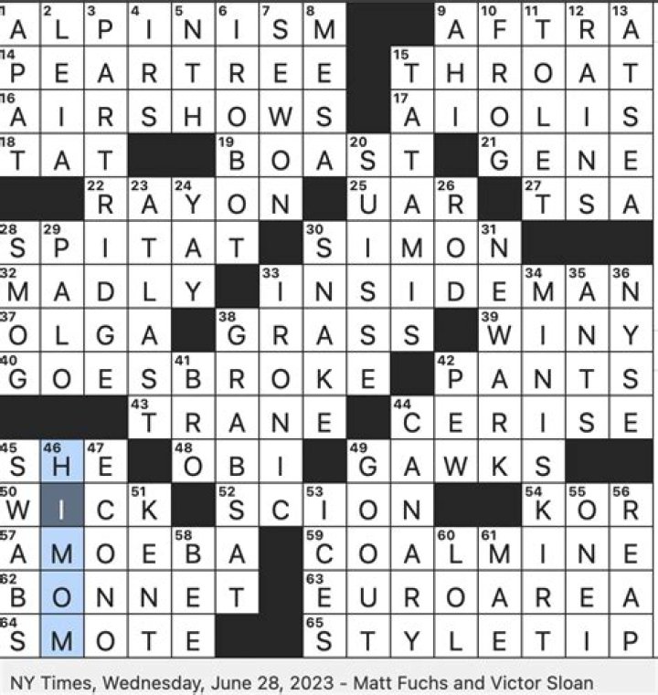Doone of fiction NYT Crossword Clue