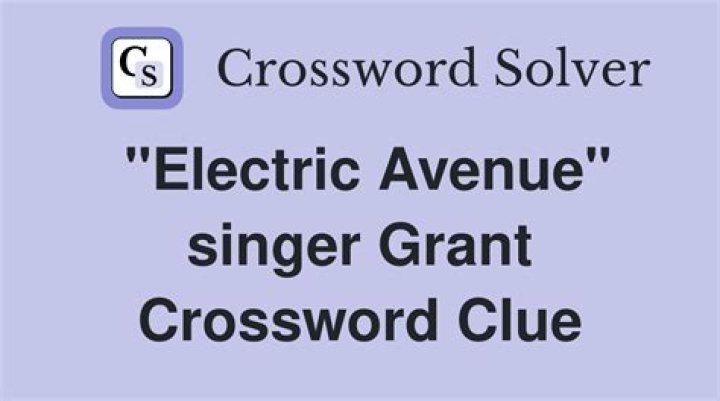 Electric Avenue singer Grant
