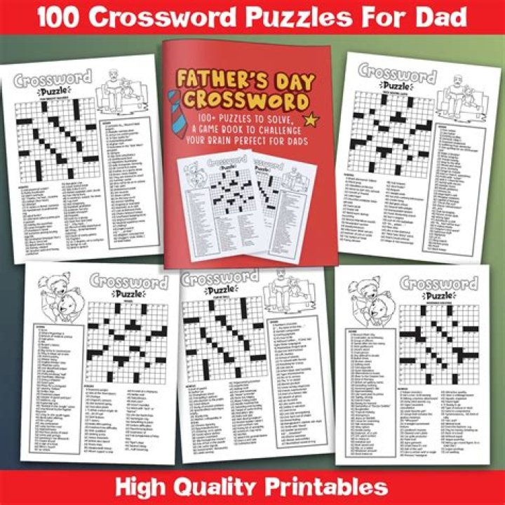 Fathers’ attire NYT Crossword Clue