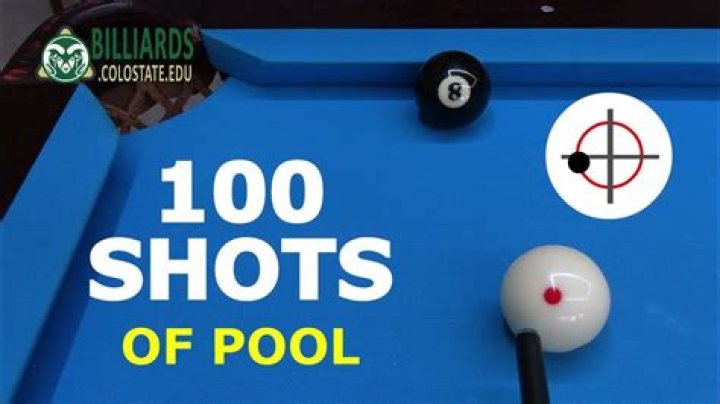 First shots in pool games