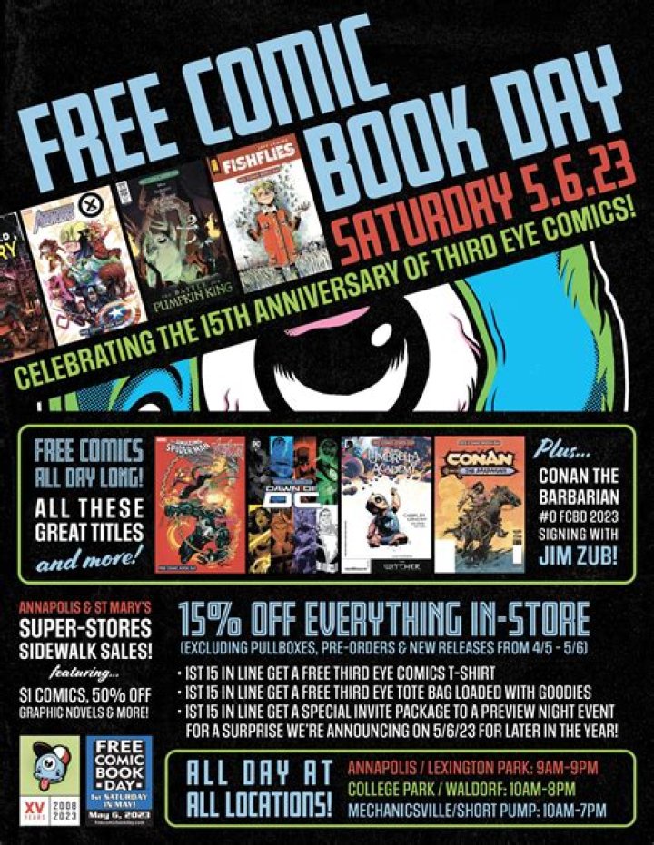 Free Comic Book Day's month