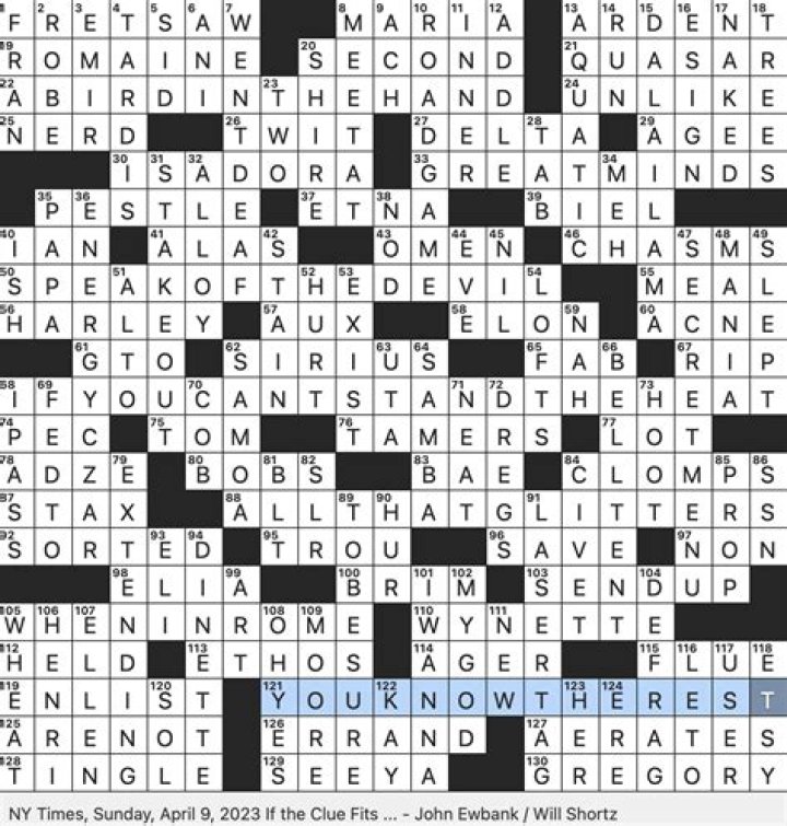 Freon initials Crossword Clue