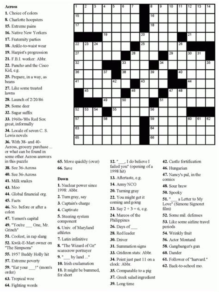 Golf course benchmark Daily Themed Crossword Clue