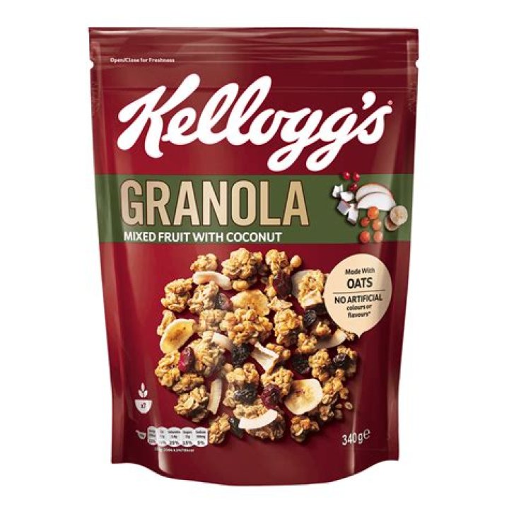 Grain bits in granola