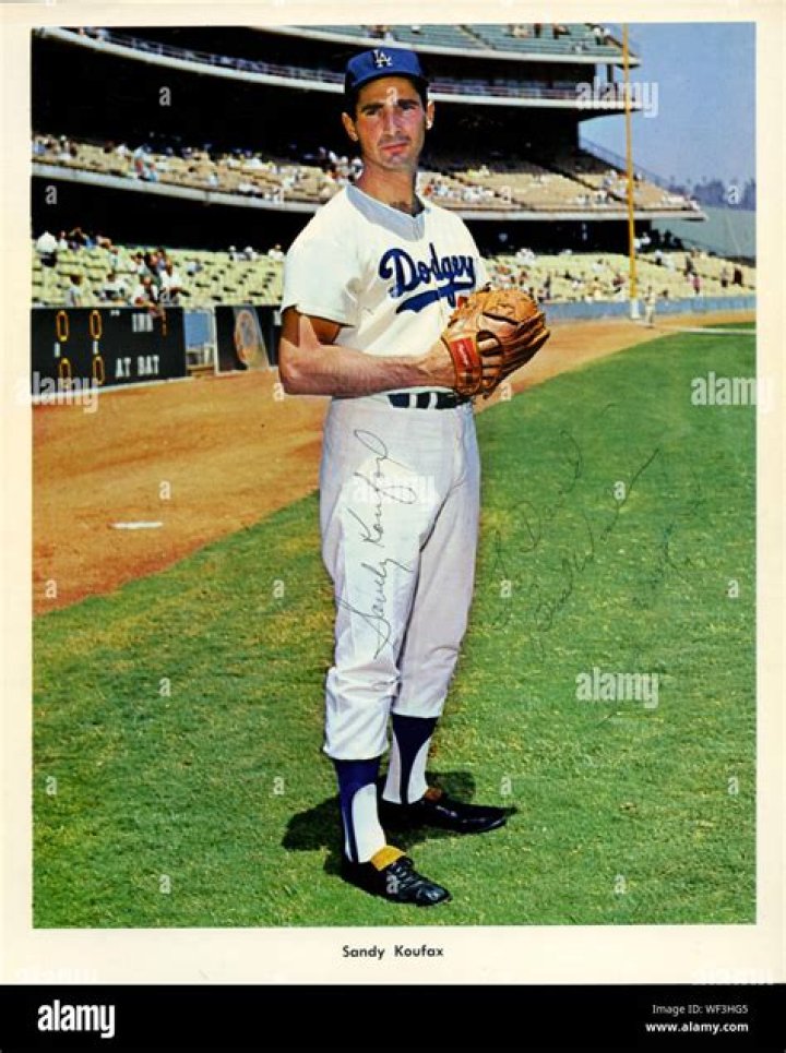 Hall of Fame pitcher whose #32 jersey was retired by the Dodgers in 1972: 2 wds.