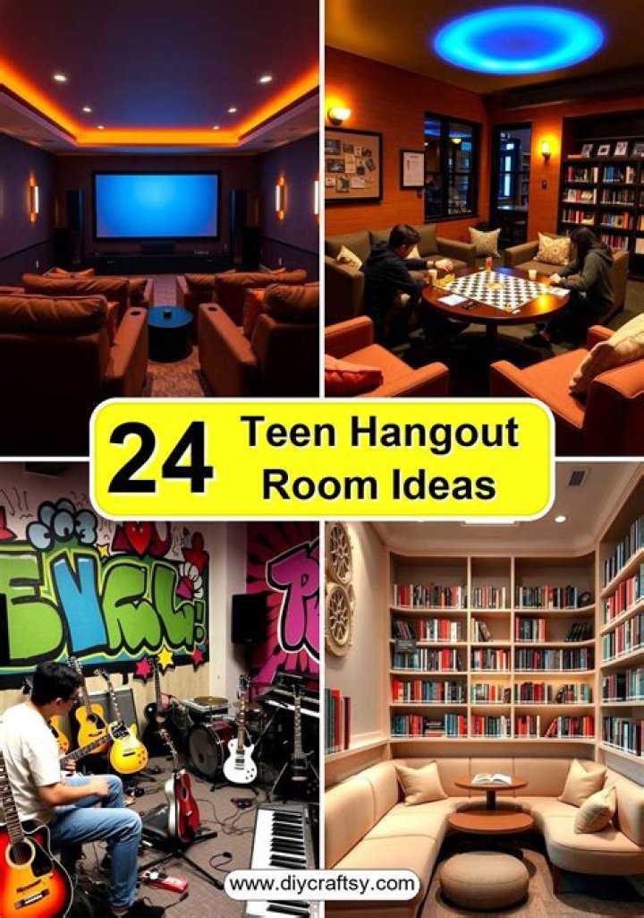 Hangout in a house often