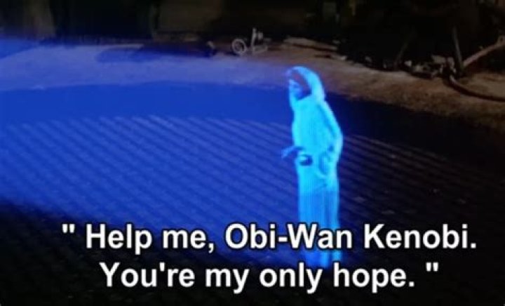 Help me ___-Wan Kenobi. You're my only hope