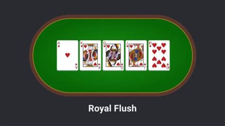 High card in a royal flush