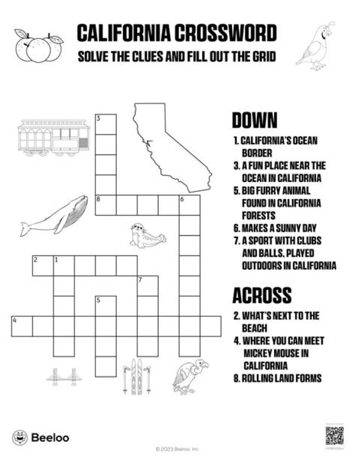 High point of a trip to California? Crossword Clue Answer With 9 letters