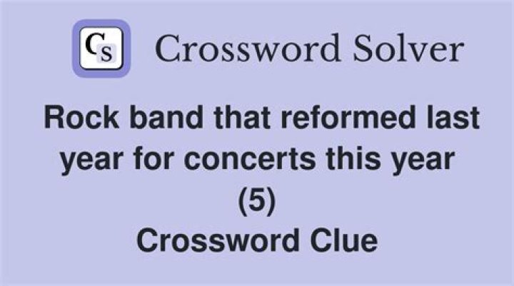 Highlight of many rock concerts Universal Crossword Clue