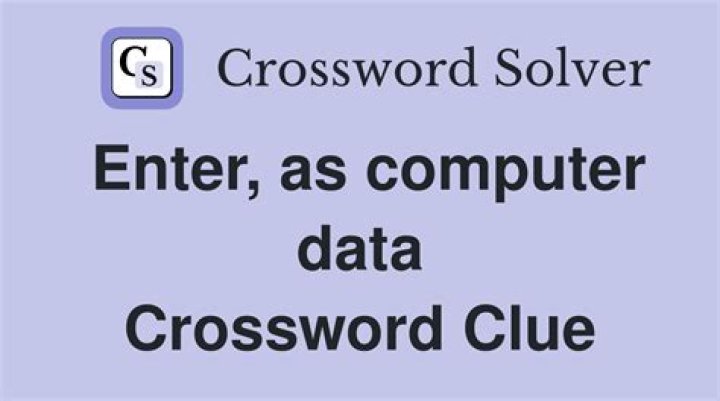 Holder of compressed data Crossword Clue
