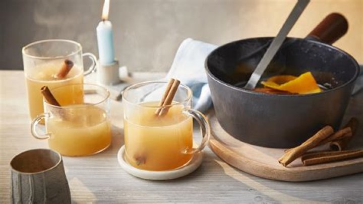 Hot, mulled punch traditionally drunk around Christmas Crossword Clue