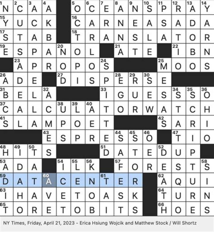 Hugh Hefner was quite the media mogul. They called him ...' NYT Crossword Clue