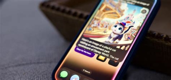 Indecent message on a smartphone
