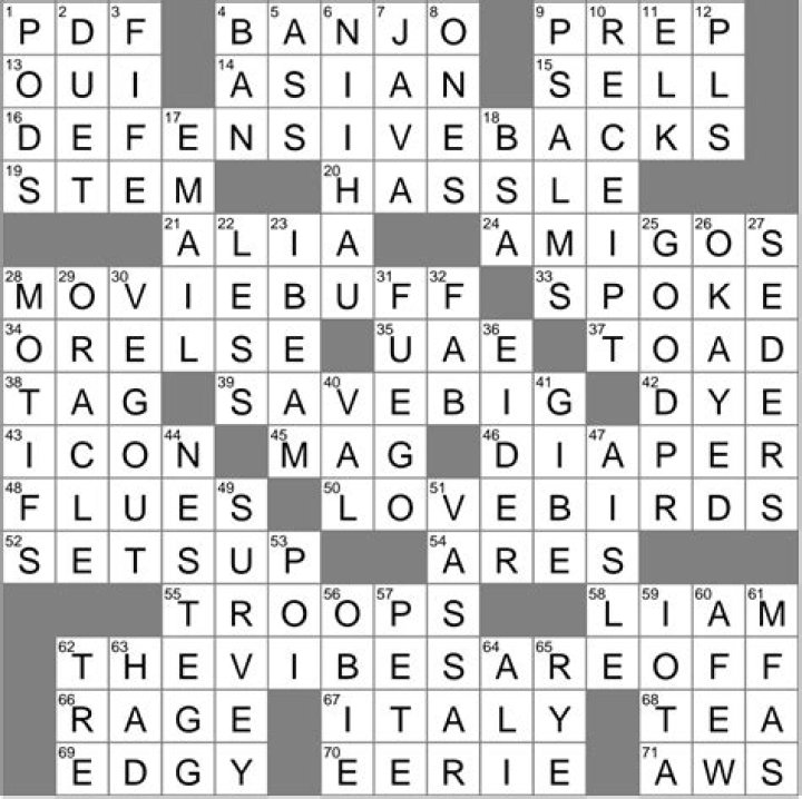 Instruction for music to be performed slowly 6 Letters Crossword Clue