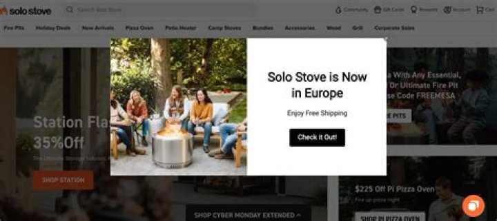 Internet pop-ups for example