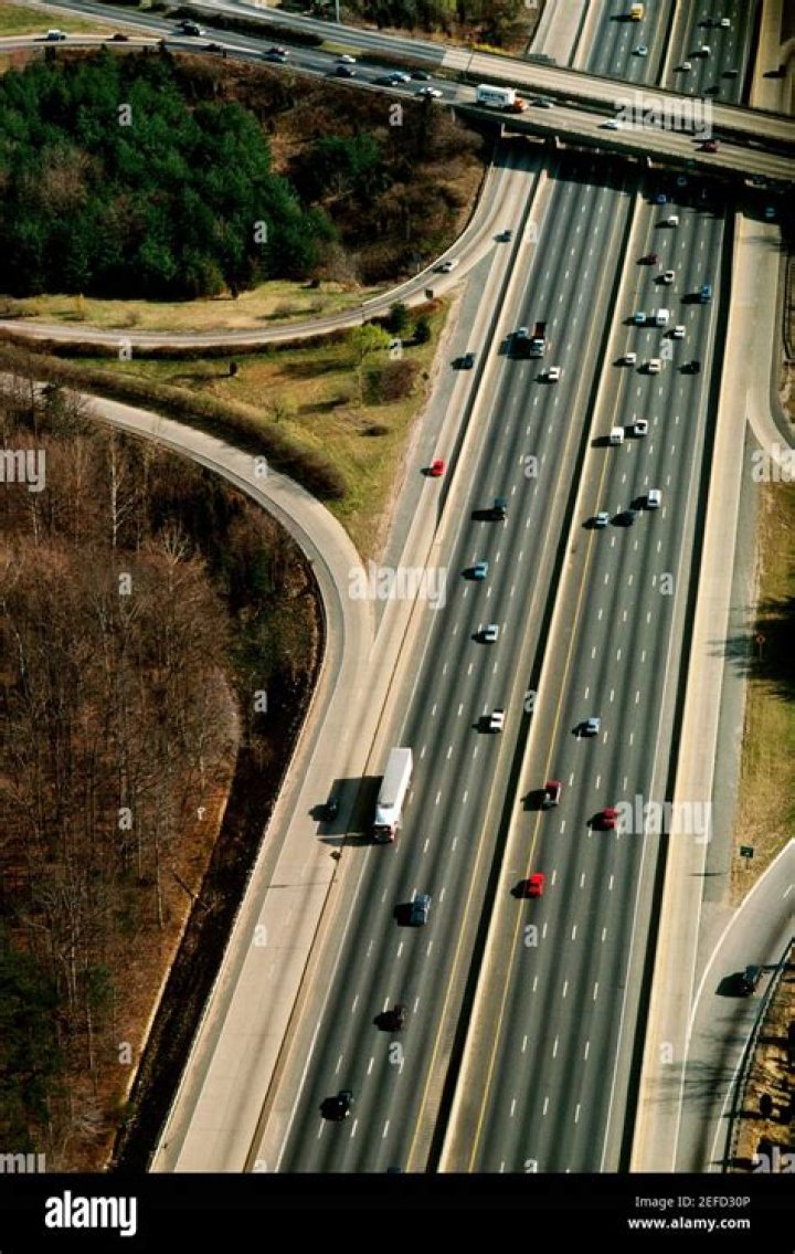 Interstate surrounding Washington DC