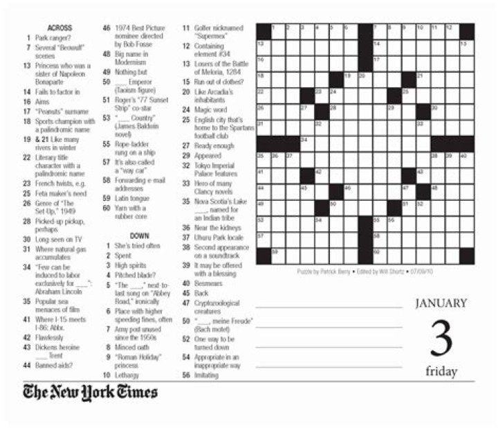 Joy of MSNBC Crossword Puzzles NYT Clue
