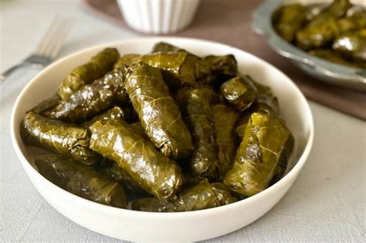 Leaf-wrapped Turkish dish NYT Crossword Clue