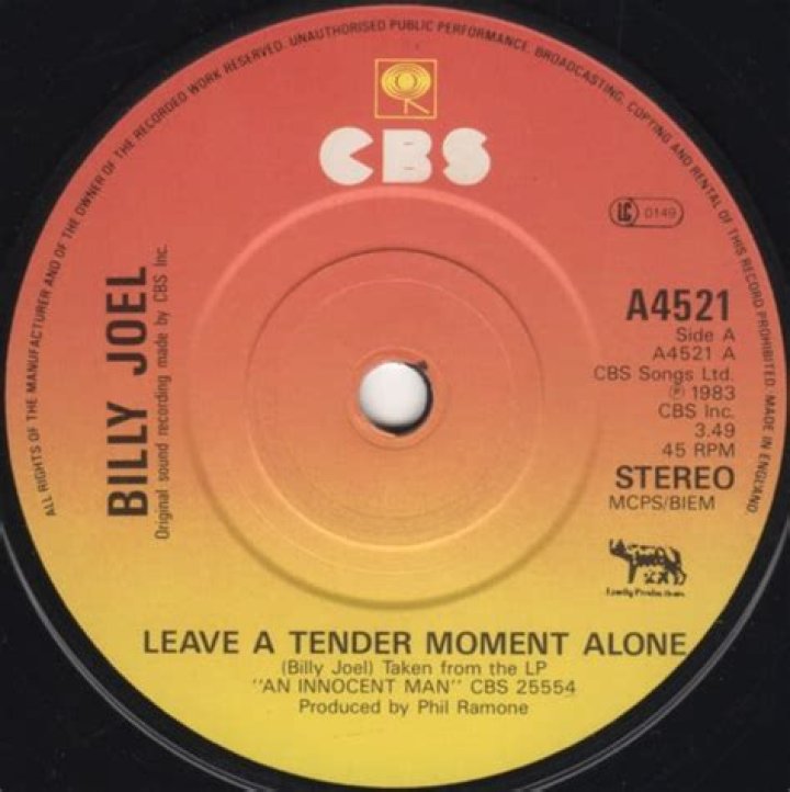 Leave a Tender Moment ___ (Billy Joel song)
