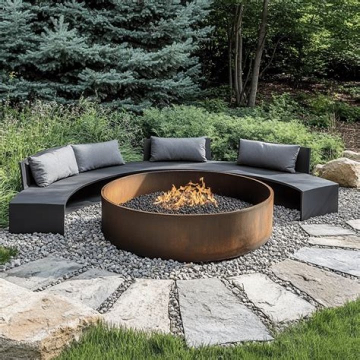 Like an abandoned firepit