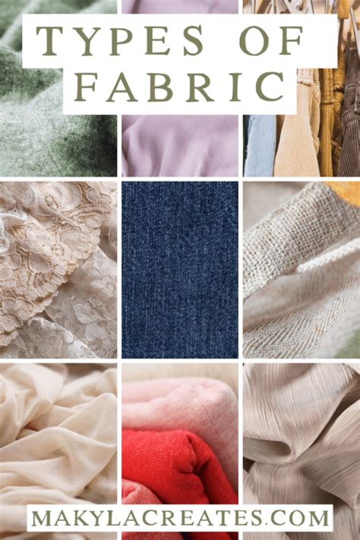 Line where fabrics are sewn together