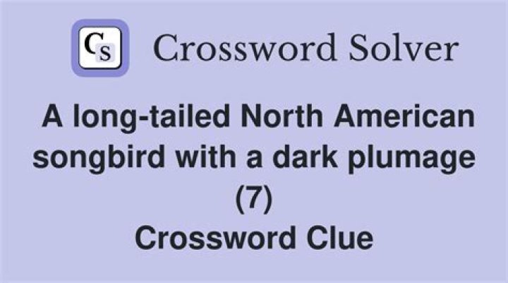 Long-tailed crow relative Crossword Clue Find USA Today Crossword Answer