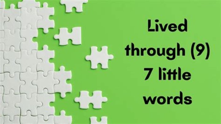 Magnitude 7 Little Words 9 letters Puzzle Answer