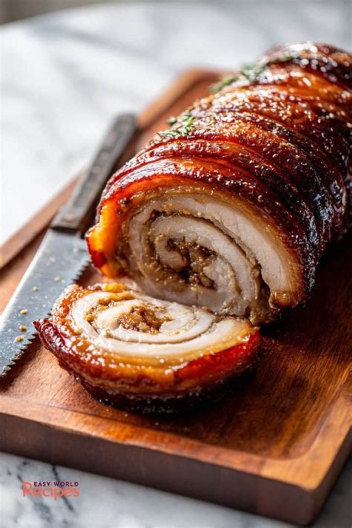 Meat sometimes wrapped around dates