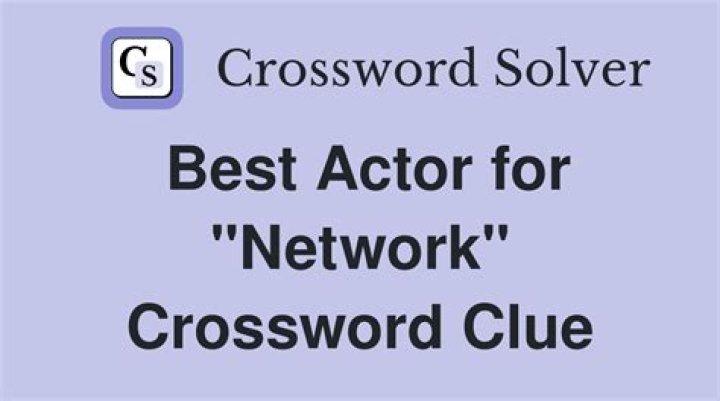 ___ network Crossword Clue