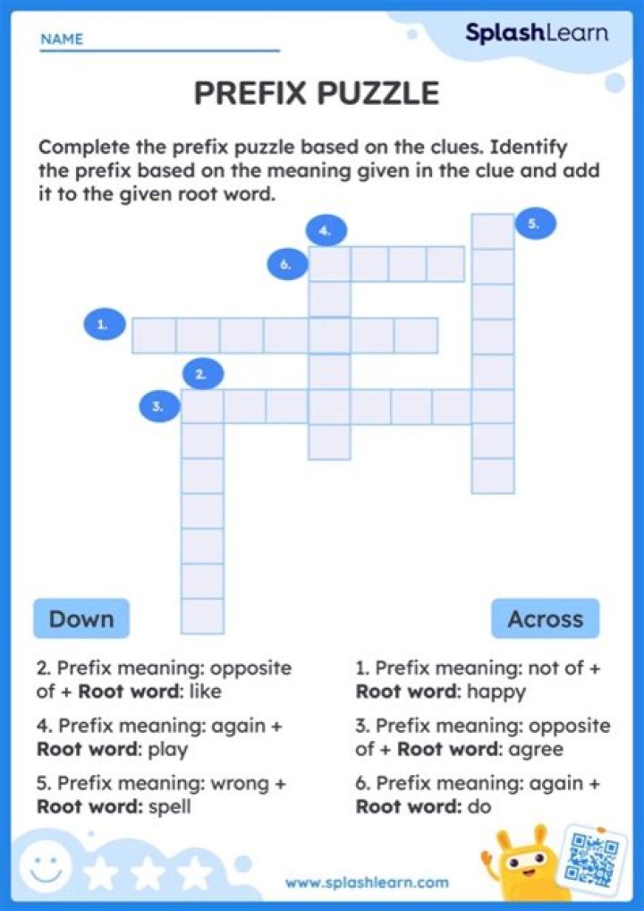 Newsday Other prefix Crossword Puzzle clues and Answers