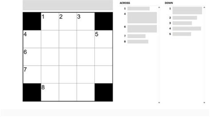 NYT Mini See 1-Across NYT Crossword Clue Puzzle Answers