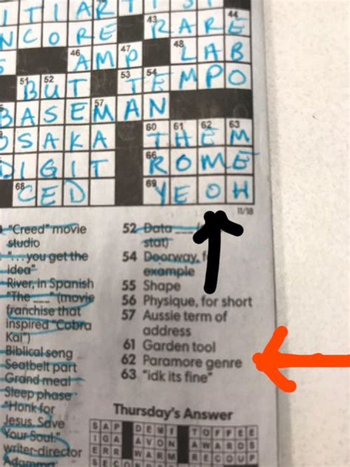 Observing USA Today Crossword Clue
