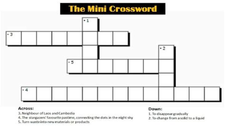 One small sample Crossword Clue