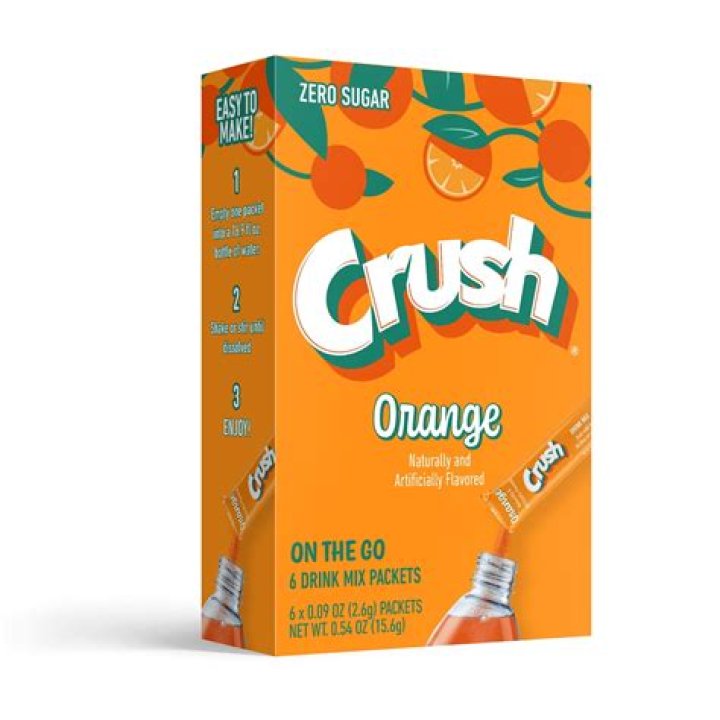 Orange-flavored drink mix