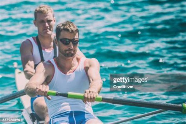 Pair in a rowboat