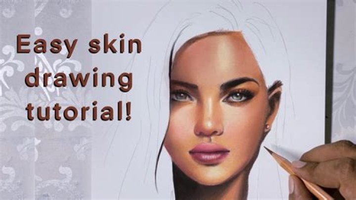 Permanent drawing on skin for short