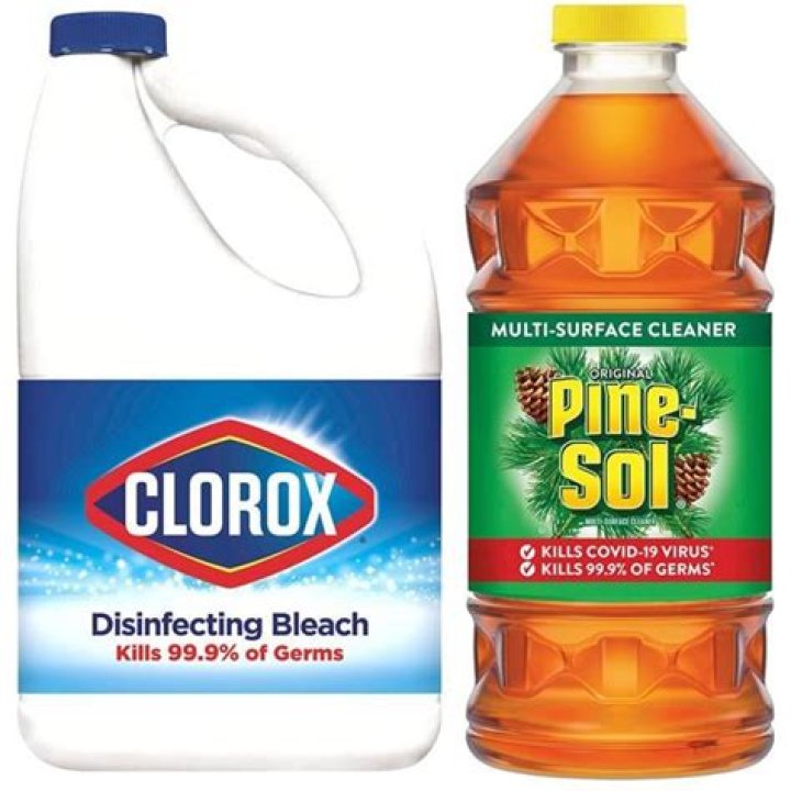 Pine-___ (Clorox cleaner)